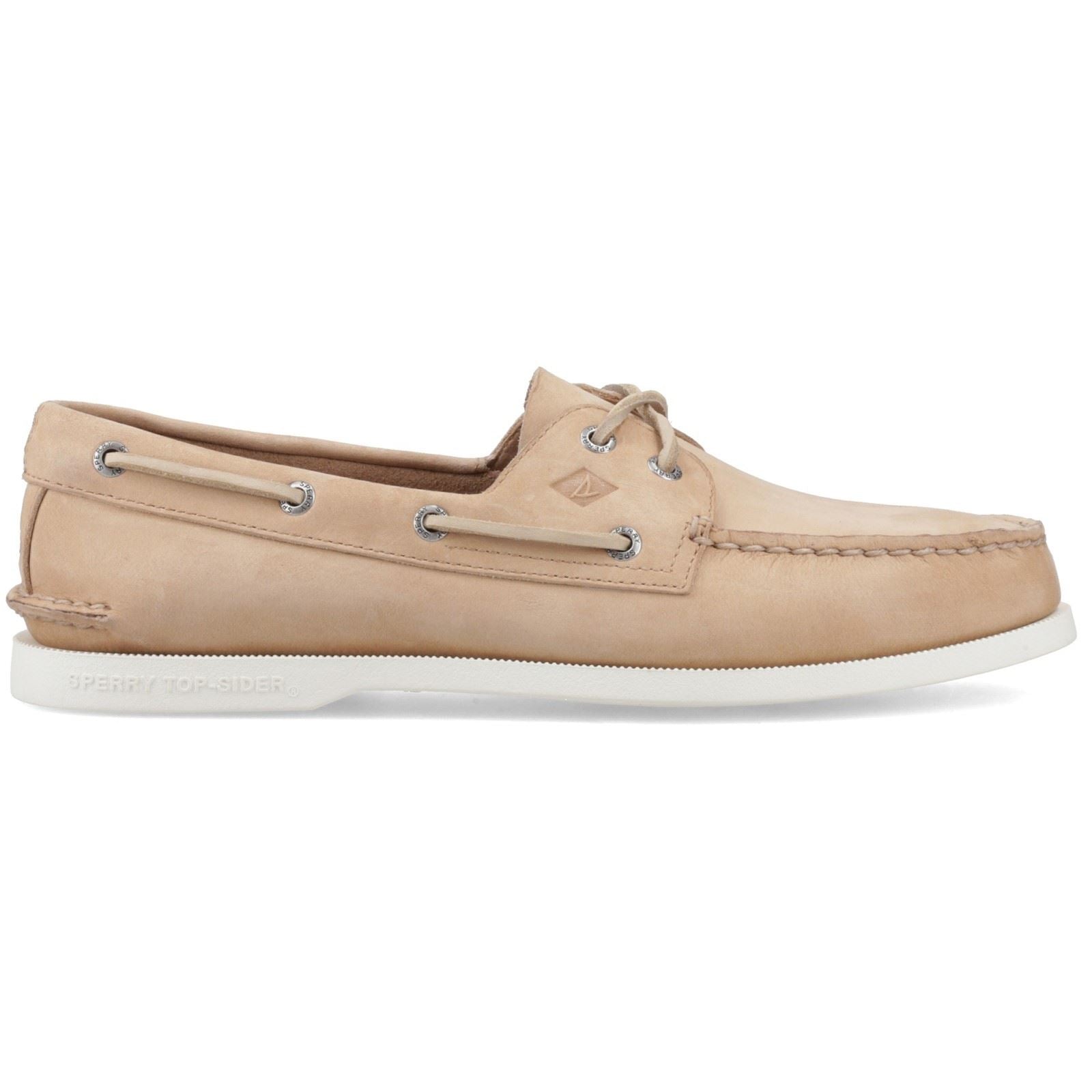 Sperry Authentic 2 Eye Boat Leder Herren Leinen Mehrfach Bootsschuhe