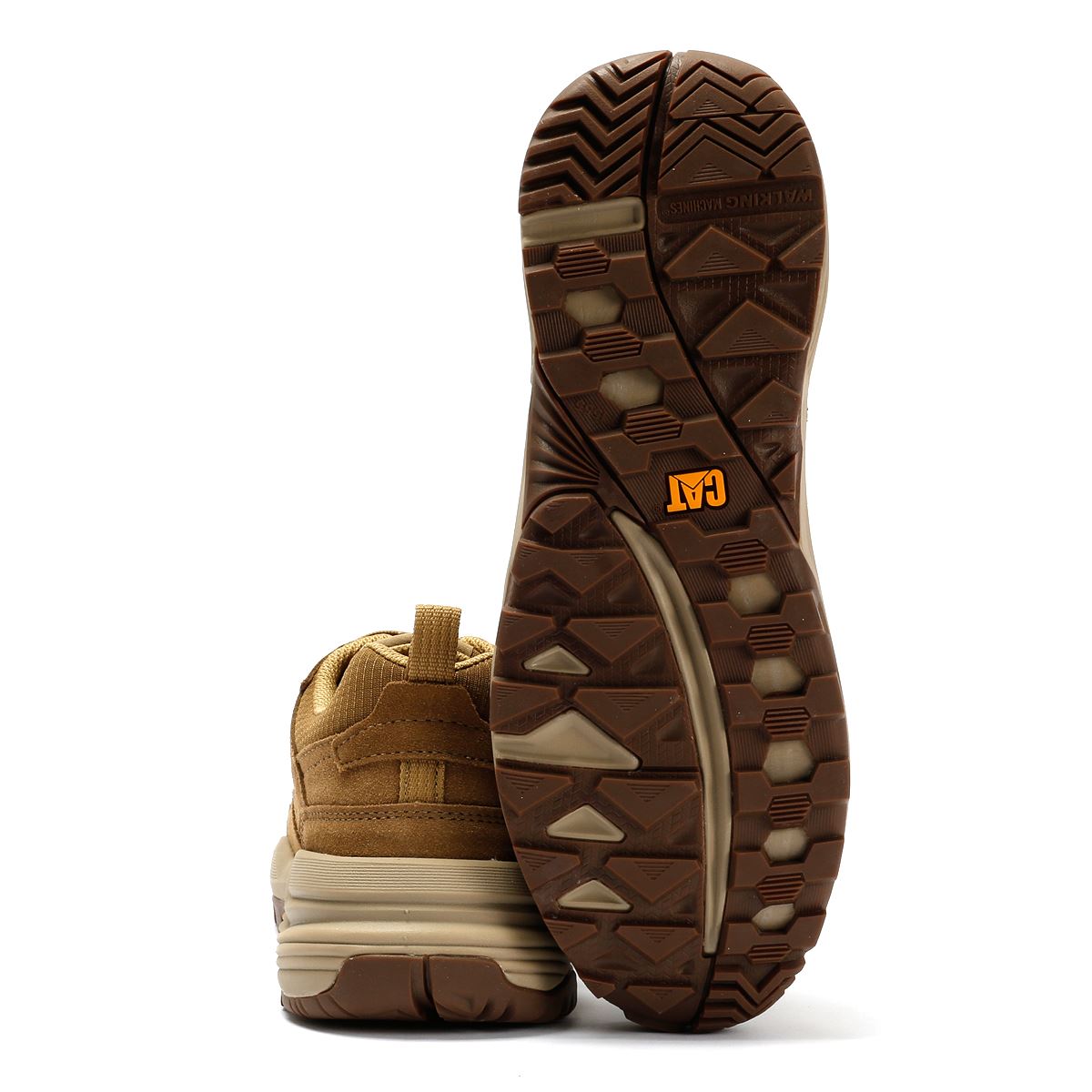 Caterpillar Grapple Wildleder Herren Braune Sneaker