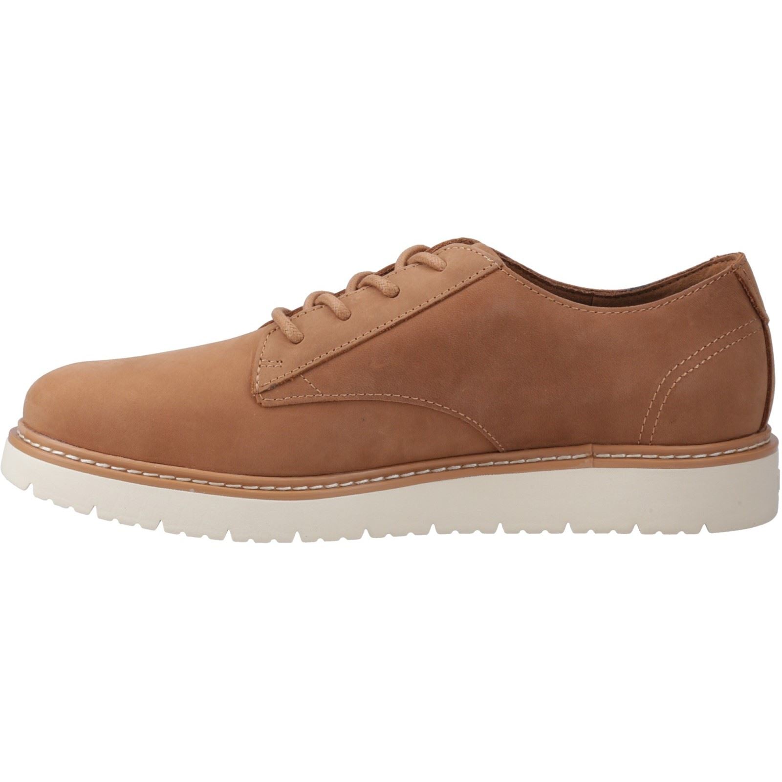 TOMS Navi TRVL LITE Leder Herren Tan Schnürschuhe