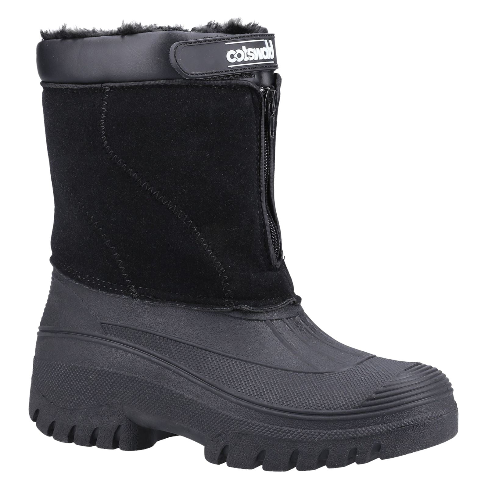Cotswold Venture Synthetische Schwarze Gummistiefel