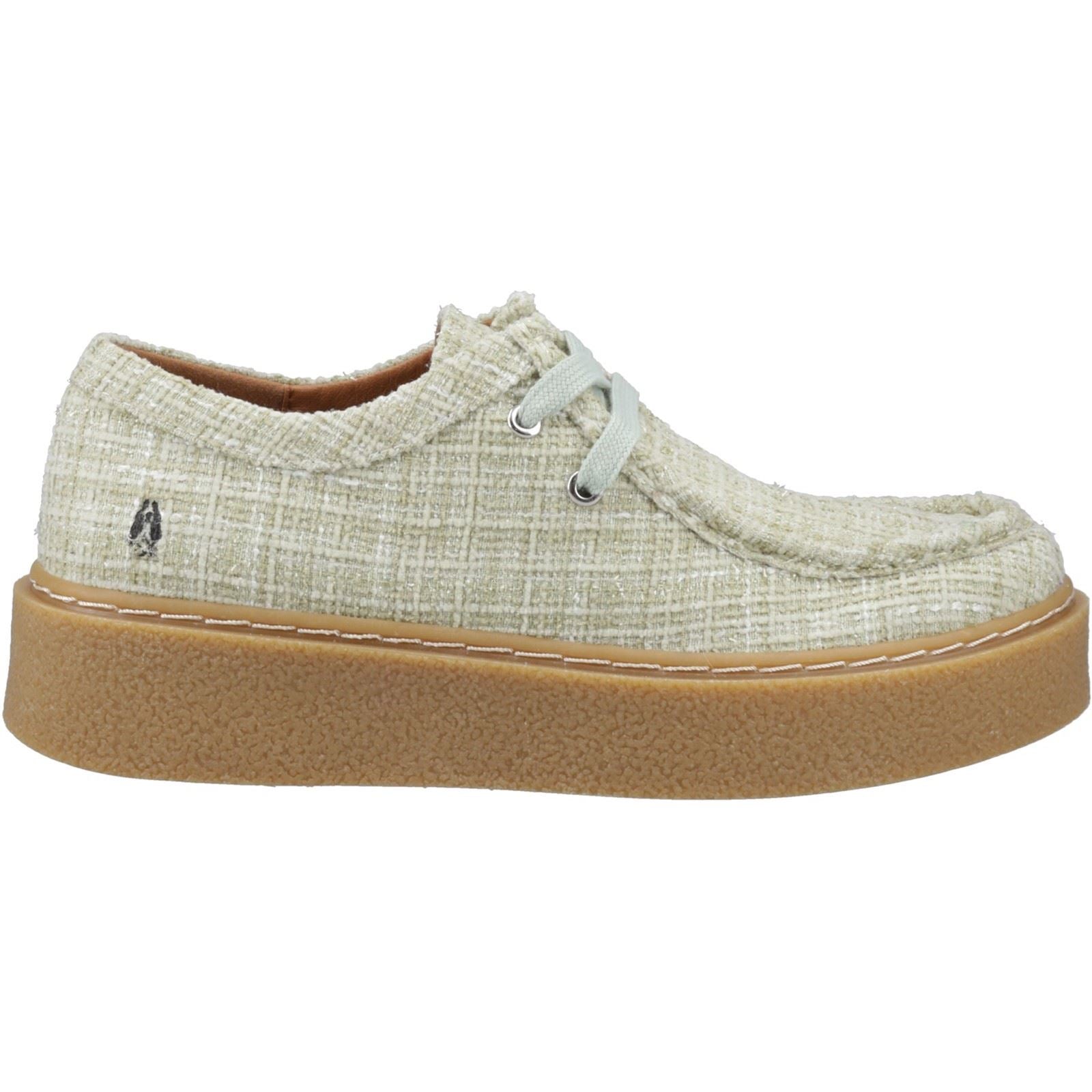 Hush Puppies Bridie Textile Damen Mint Mokassins Schuhe