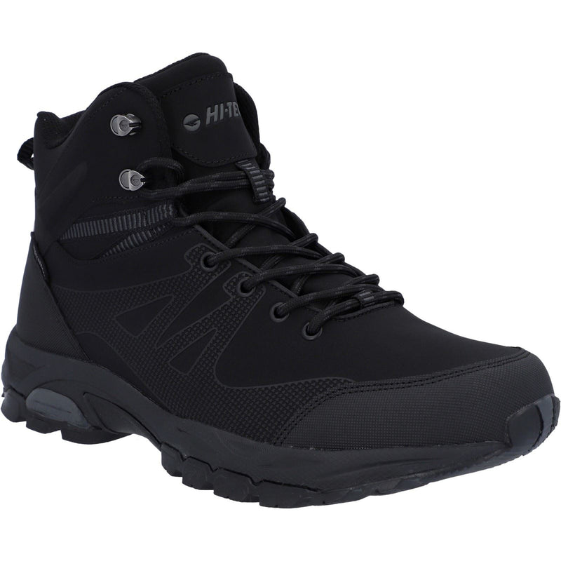 Hi-Tec Jackdaw Mid WP Herren Wanderstiefel Aus Polyester In Schwarz/Carbon Grau