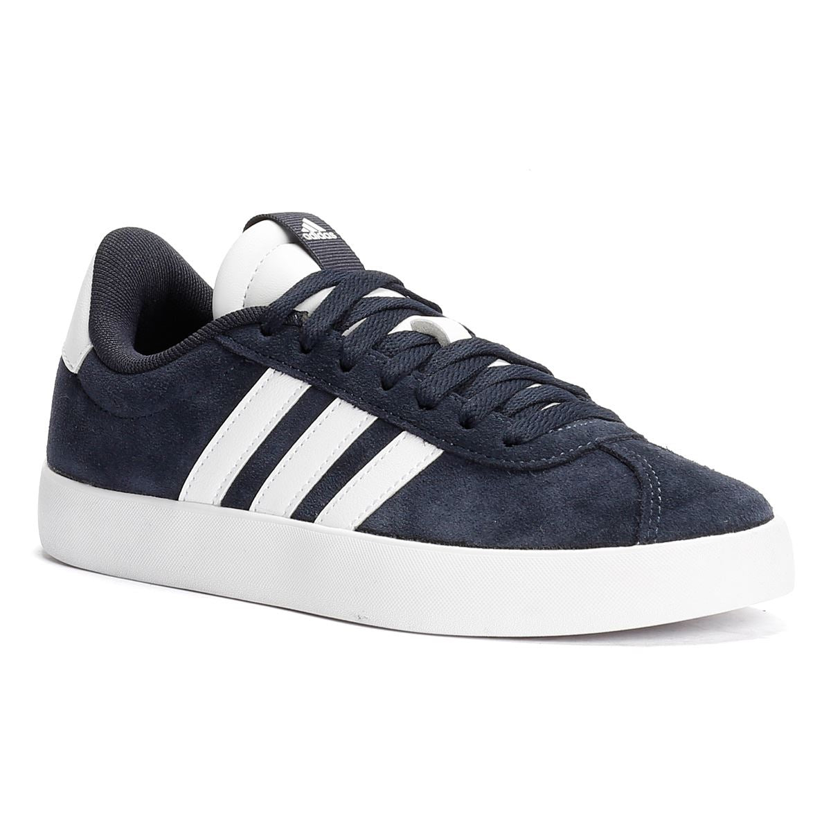 Adidas VL Court 3.0 Lederblaue Sneaker