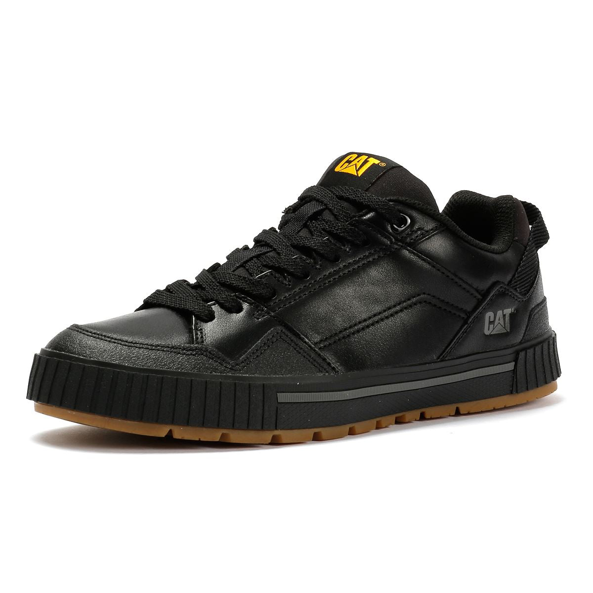 Caterpillar Axiom Leder Herren Schwarz Schnürschuhe
