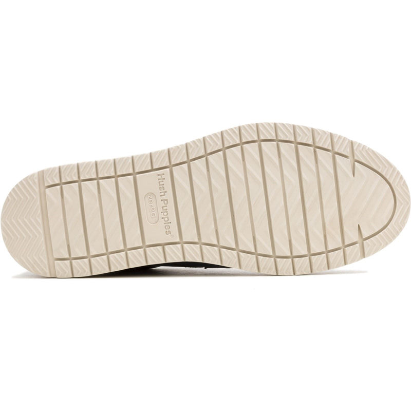 Hush Puppies Jenson Oxford Herren Lederschuhe In Marineblau Mit Schnürung