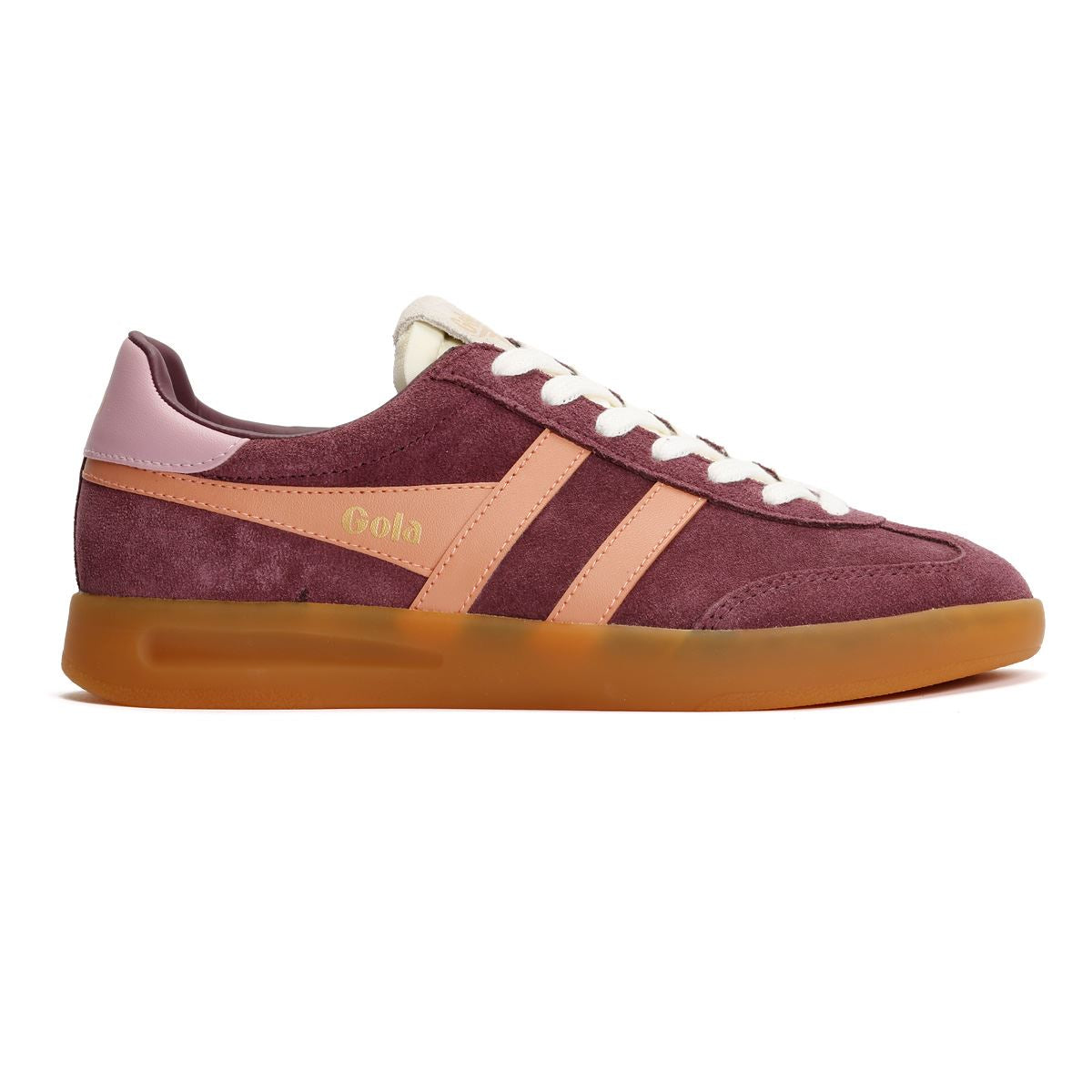 Gola Cyclone Wildleder Damen Lila Sneakers