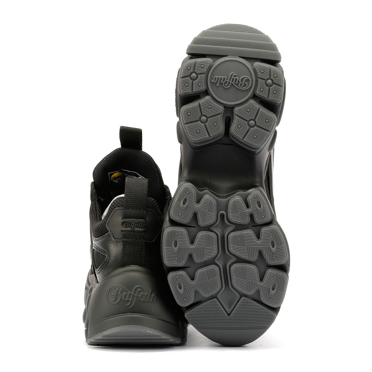 Buffalo Binary C Damen Schwarze Farbe Turnschuhe