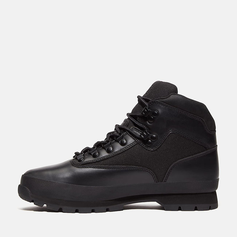 Timberland Euro Hiker Workwear I Blackout Herren Stiefel Aus Schwarzem Leder