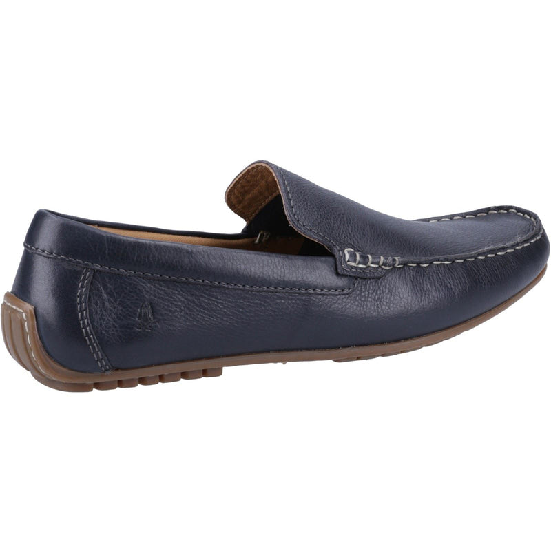 Hush Puppies Ralph Leder Herren Dunkelblaue Bootsschuhe