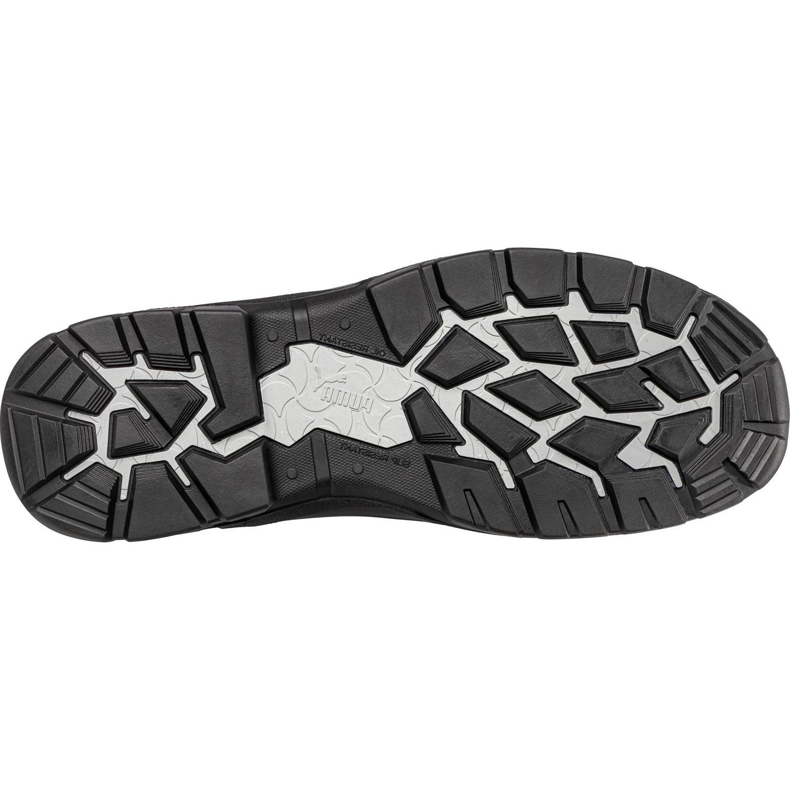 Puma Safety Cascades Mid Leder Schwarz Sicherheitsschuhe