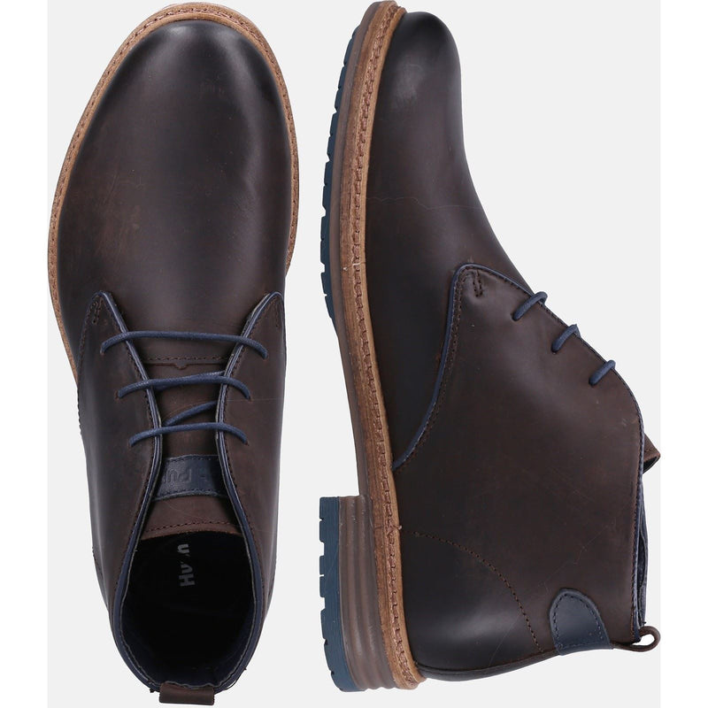 Hush Puppies Jonas Chukka Braune Herrenstiefel Aus Leder