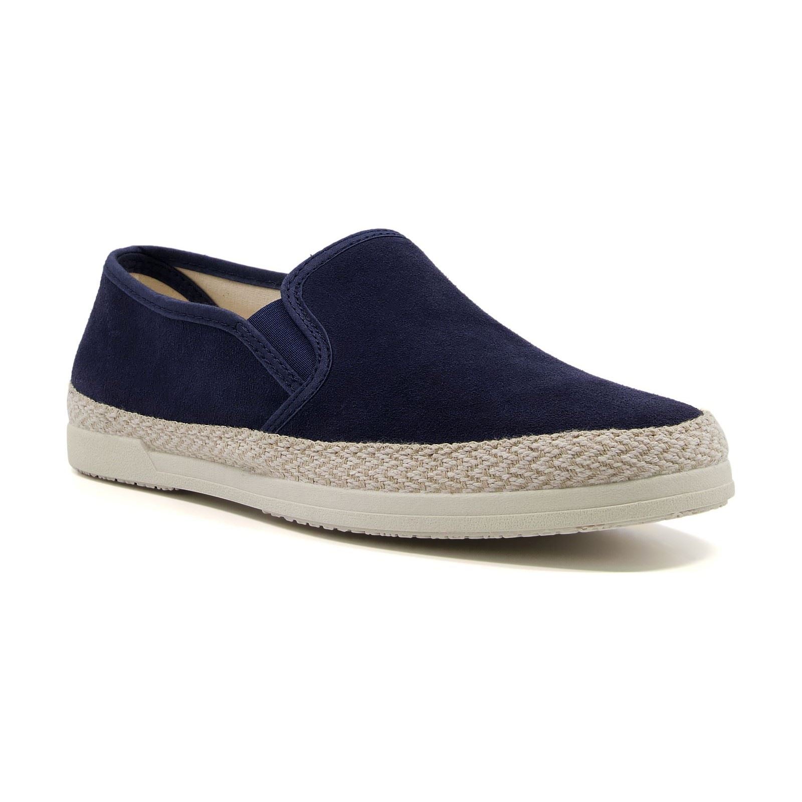 Dune Francisco Wildleder Herren Sneaker In Marineblau