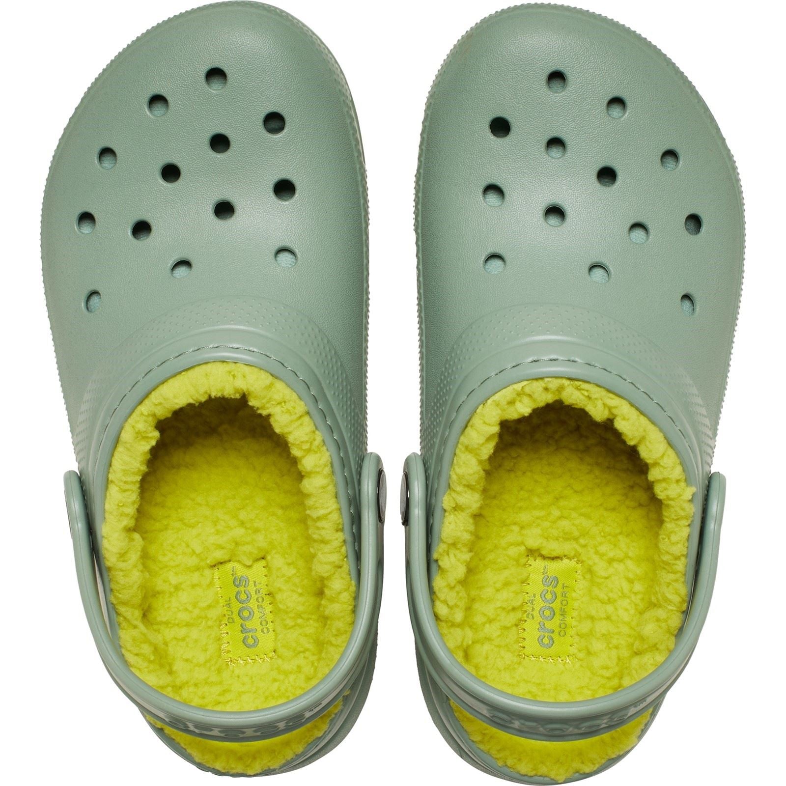 Crocs Classic Lined Thermoplastische Unisex Kindermossclogs