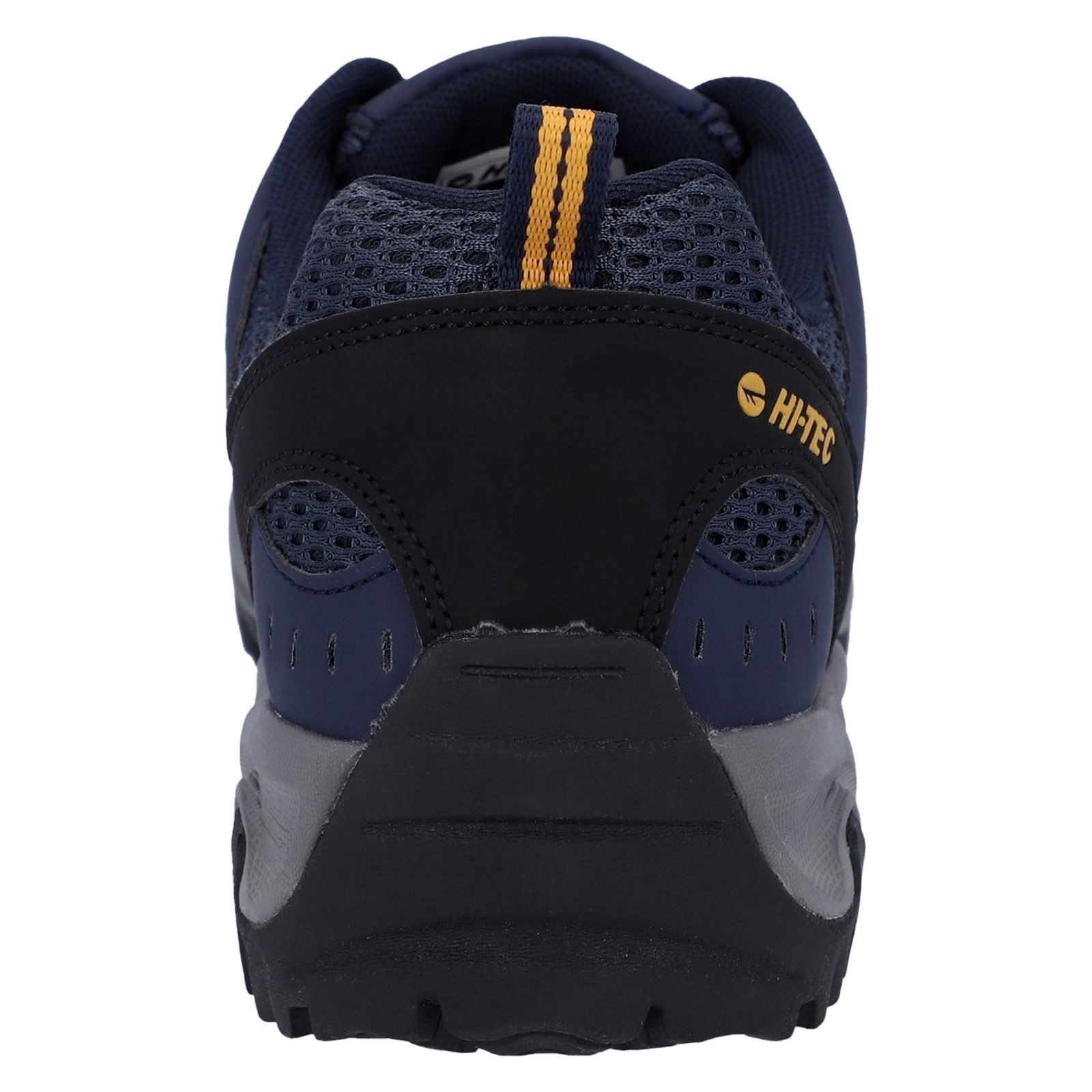 Hi-Tec Jaguar Herren Wanderschuhe Aus Polyester In Marineblau/Gelb