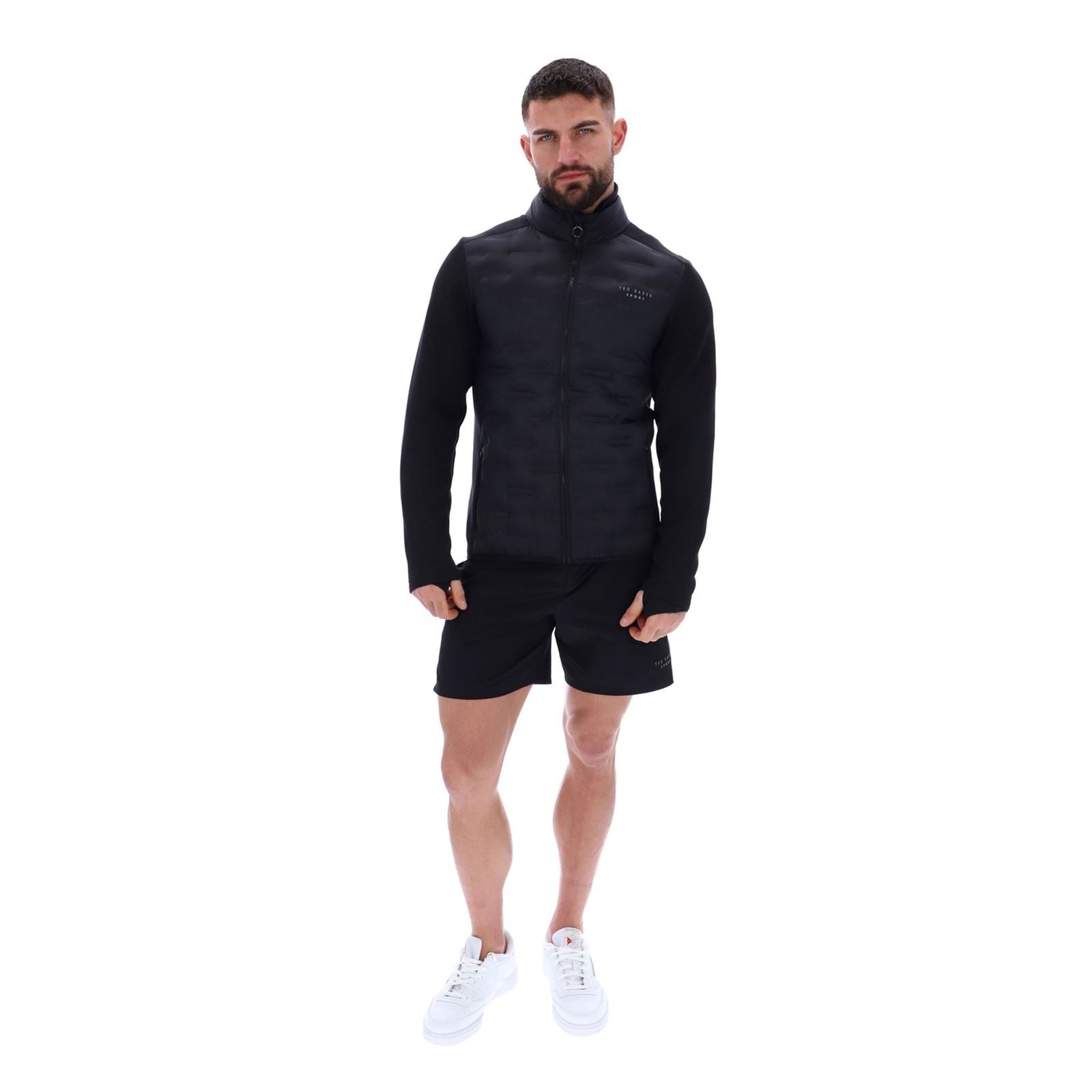 Ted Baker CONNOR TBMJS2628 Männer Schwarze Activewear-Jacken