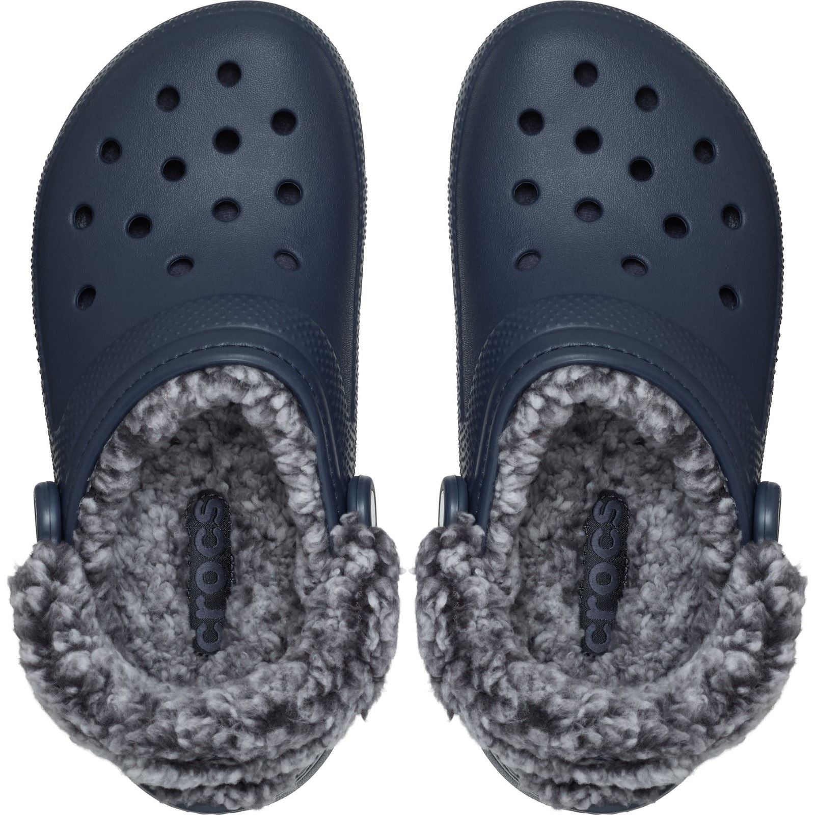 Crocs Classic Fleece Lined Thermoplastische Schuhe In Marineblau
