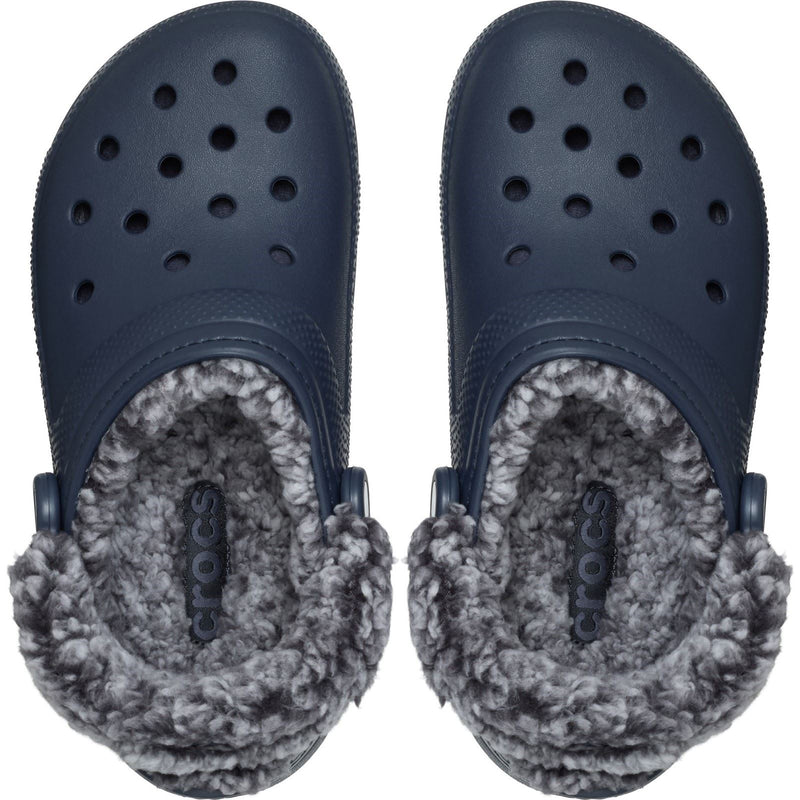 Crocs Classic Fleece Lined Thermoplastische Schuhe In Marineblau