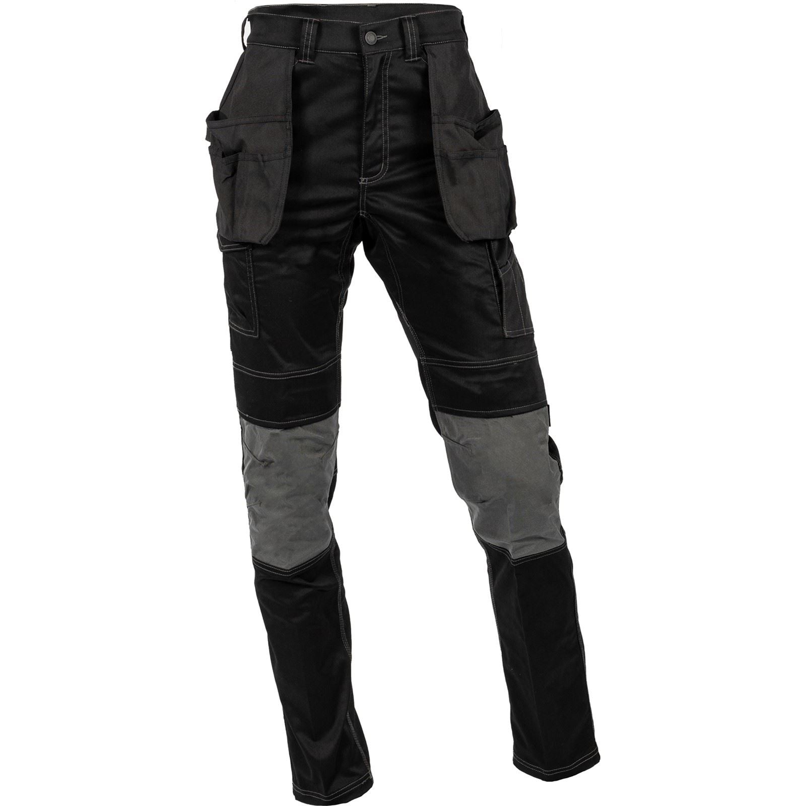 Caterpillar Essential Knee Pocket Stretch Holster Polyester Herren Schwarze Outdoor Hosen