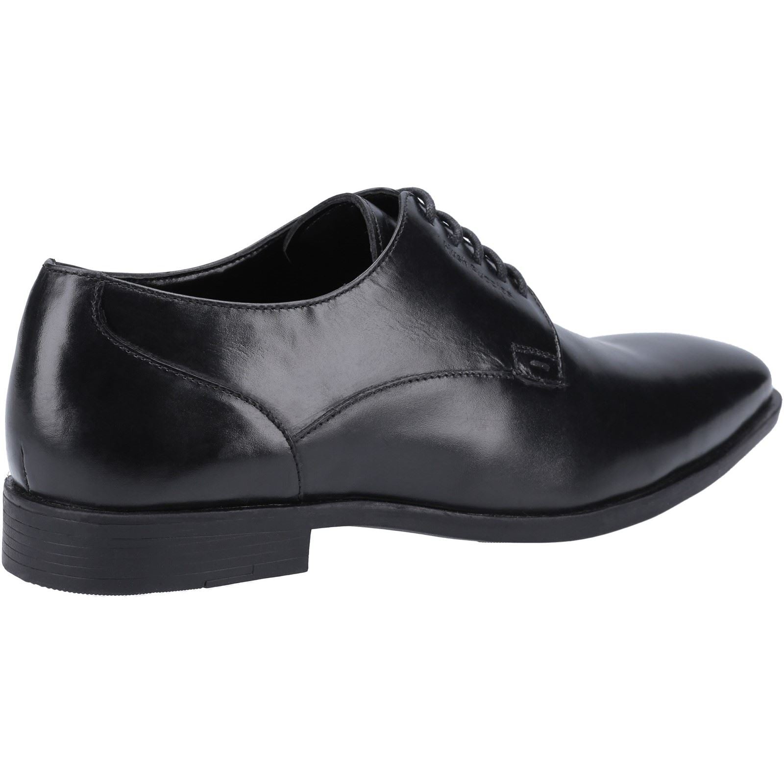 Hush Puppies Ezra Schwarze Farbe Herren-Schnürschuhe Aus Leder