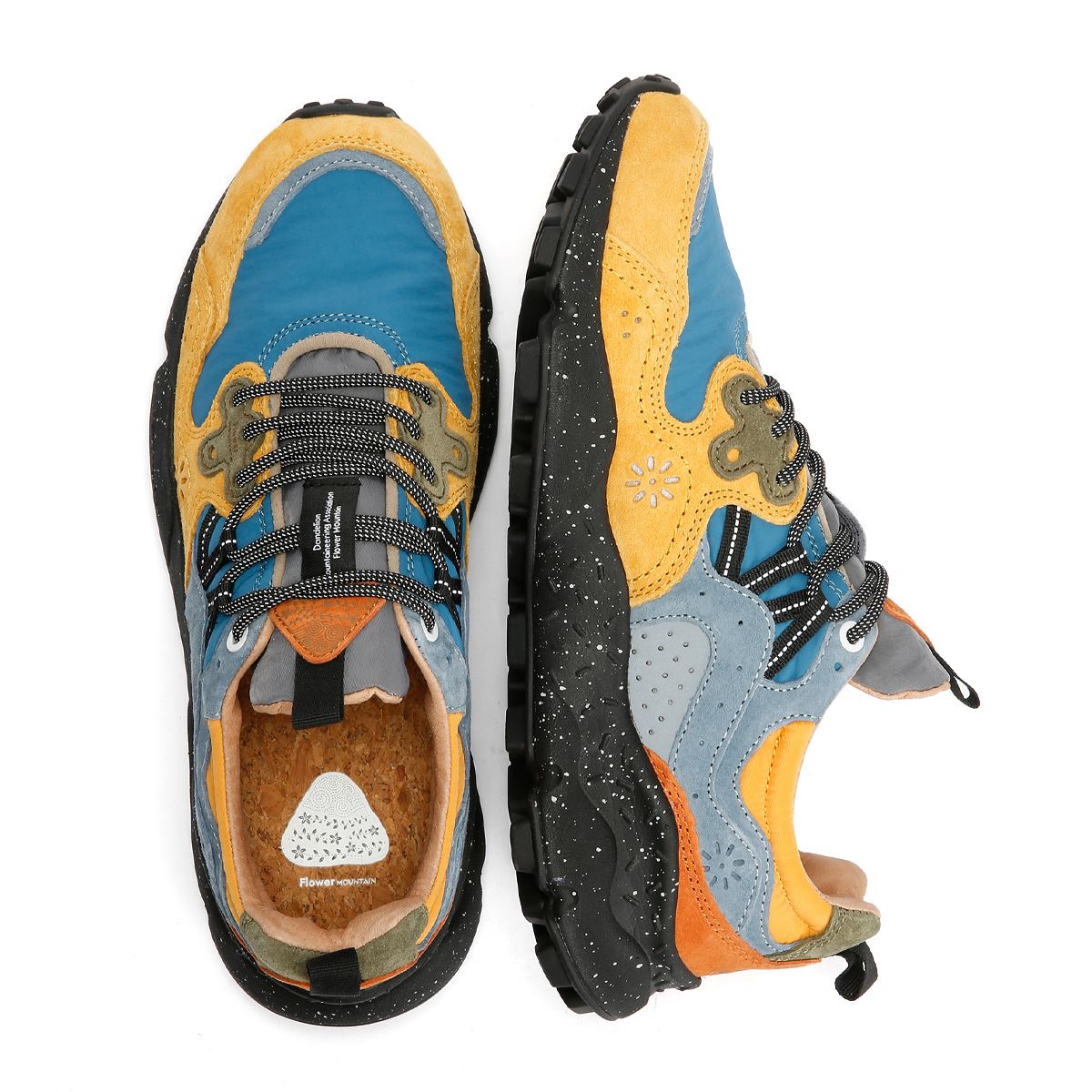 Flower Mountain Yamano 3 Blau Sneakers