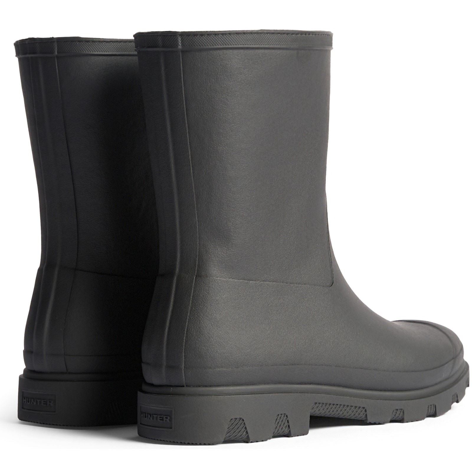 Hunter Downpour Short Insulated Gummi Damen Schwarze Farbe Gummistiefel