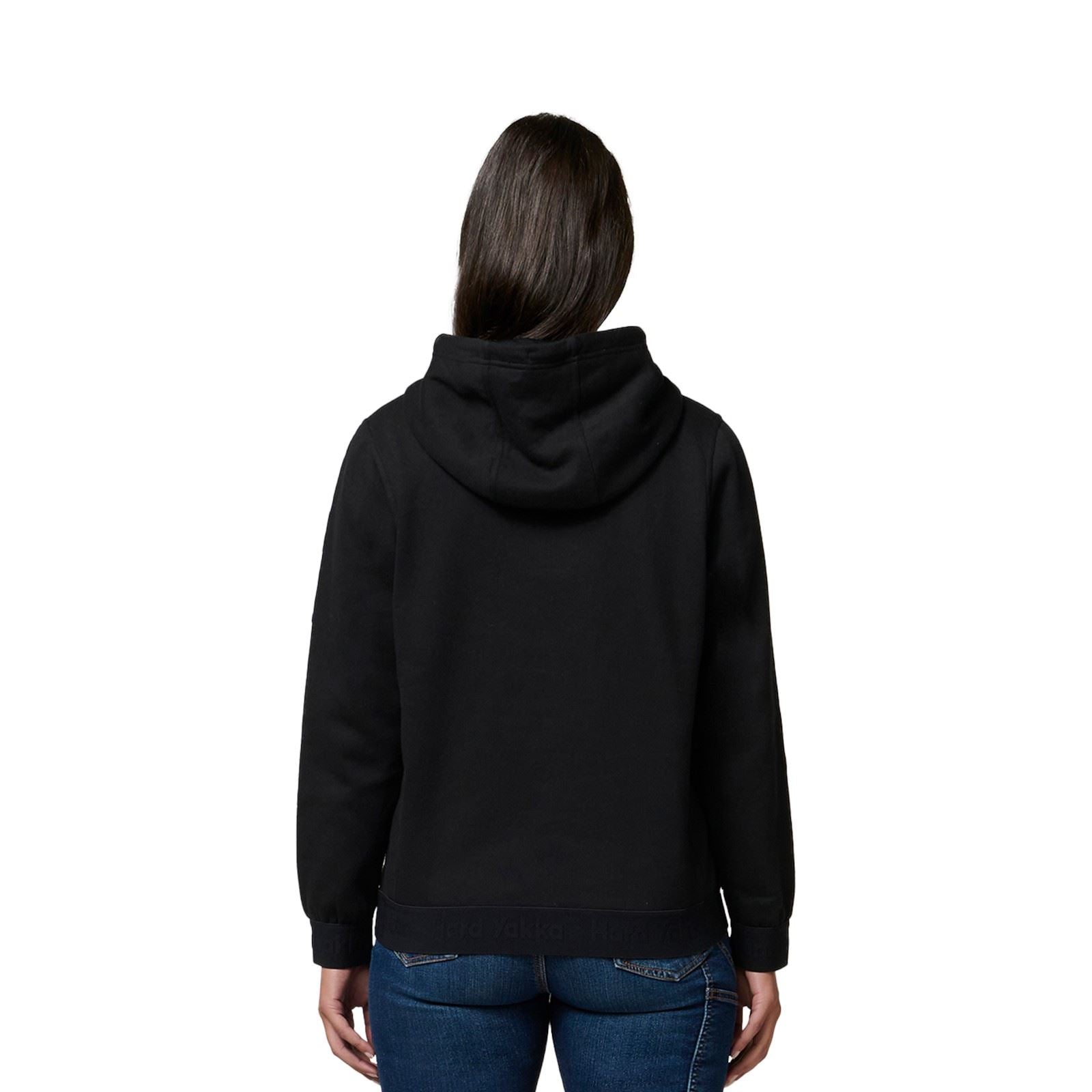 Hard Yakka Gladiator Baumwolle Damen Schwarz Kapuzenpullover