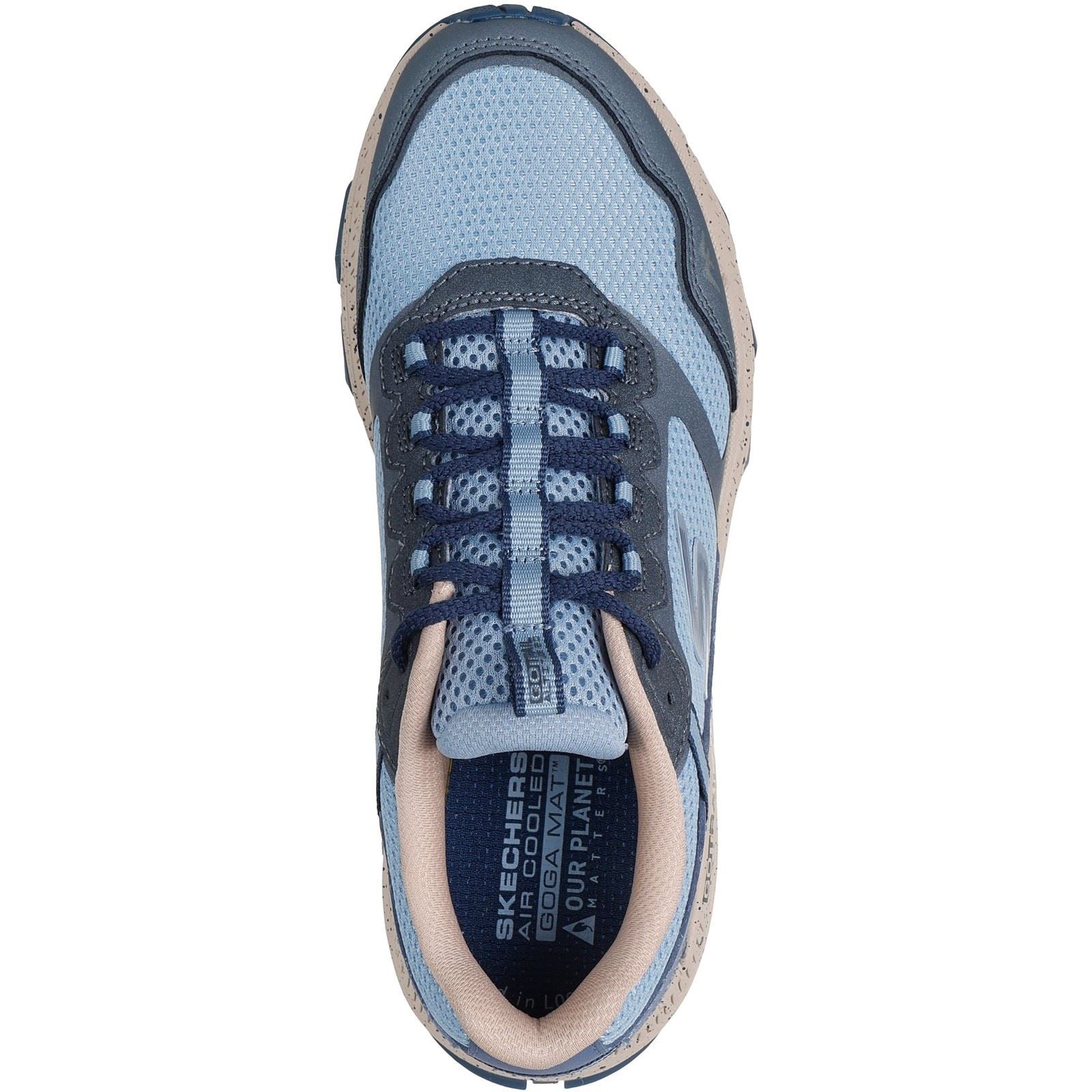 Skechers Performance GO RUN Trail Altitude 2.0 Ravine Damen Sneaker aus Leder in Schiefergrau