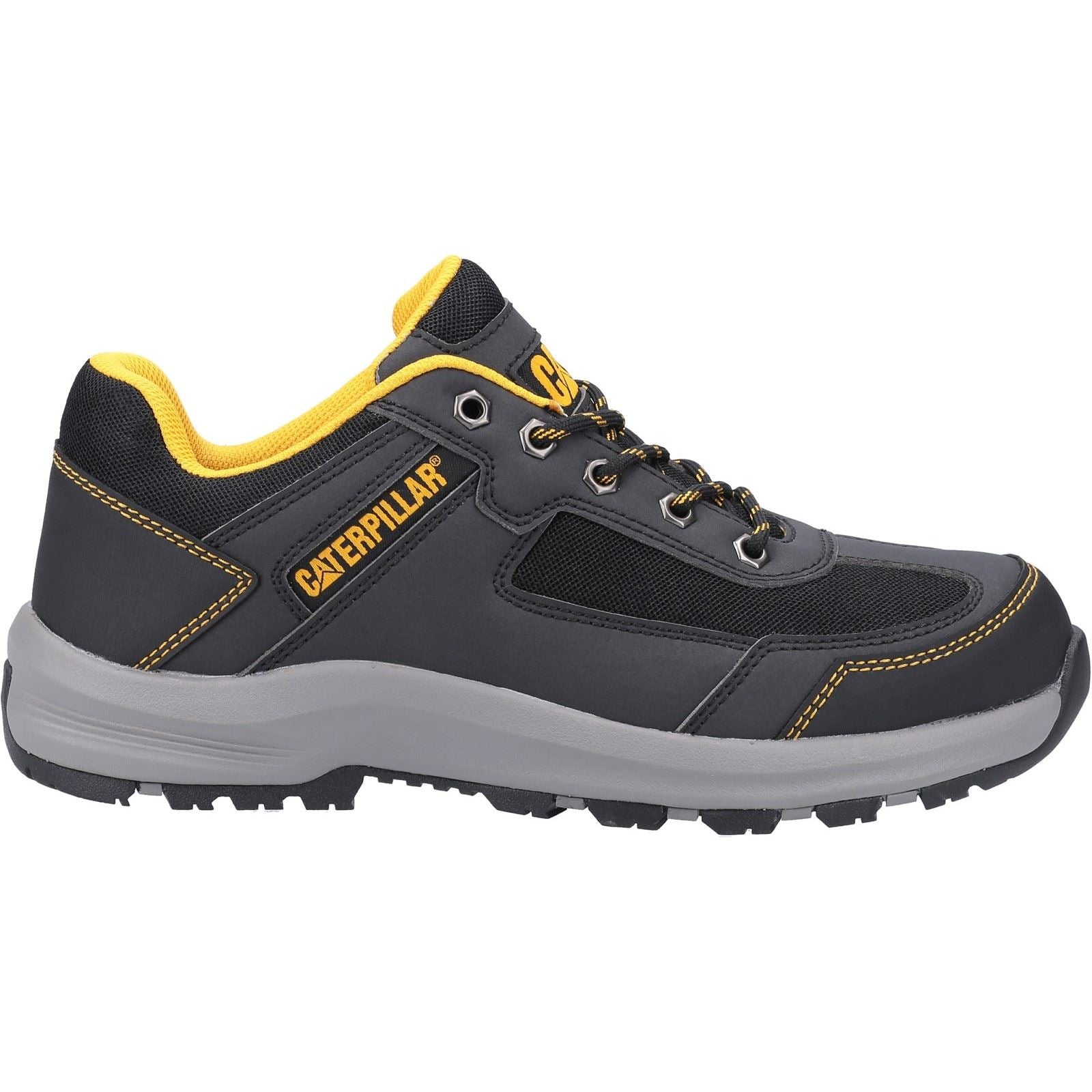 Caterpillar Elmore Low Synthetische Graue Sicherheitsausführung Schuhe