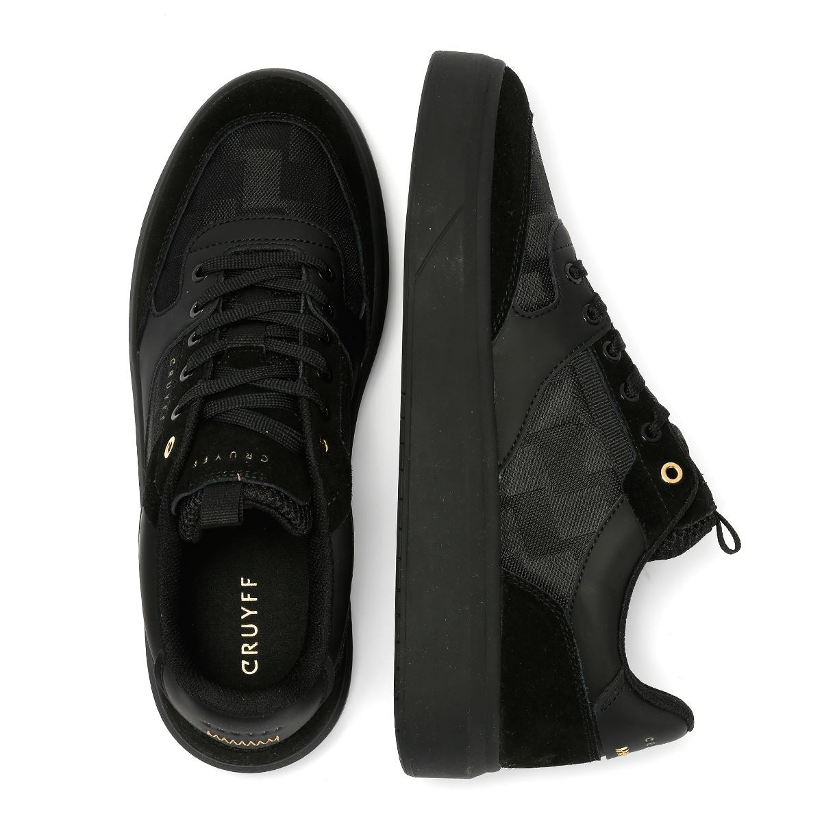 Cruyff Terra Court Männer Schwarze Sneakers