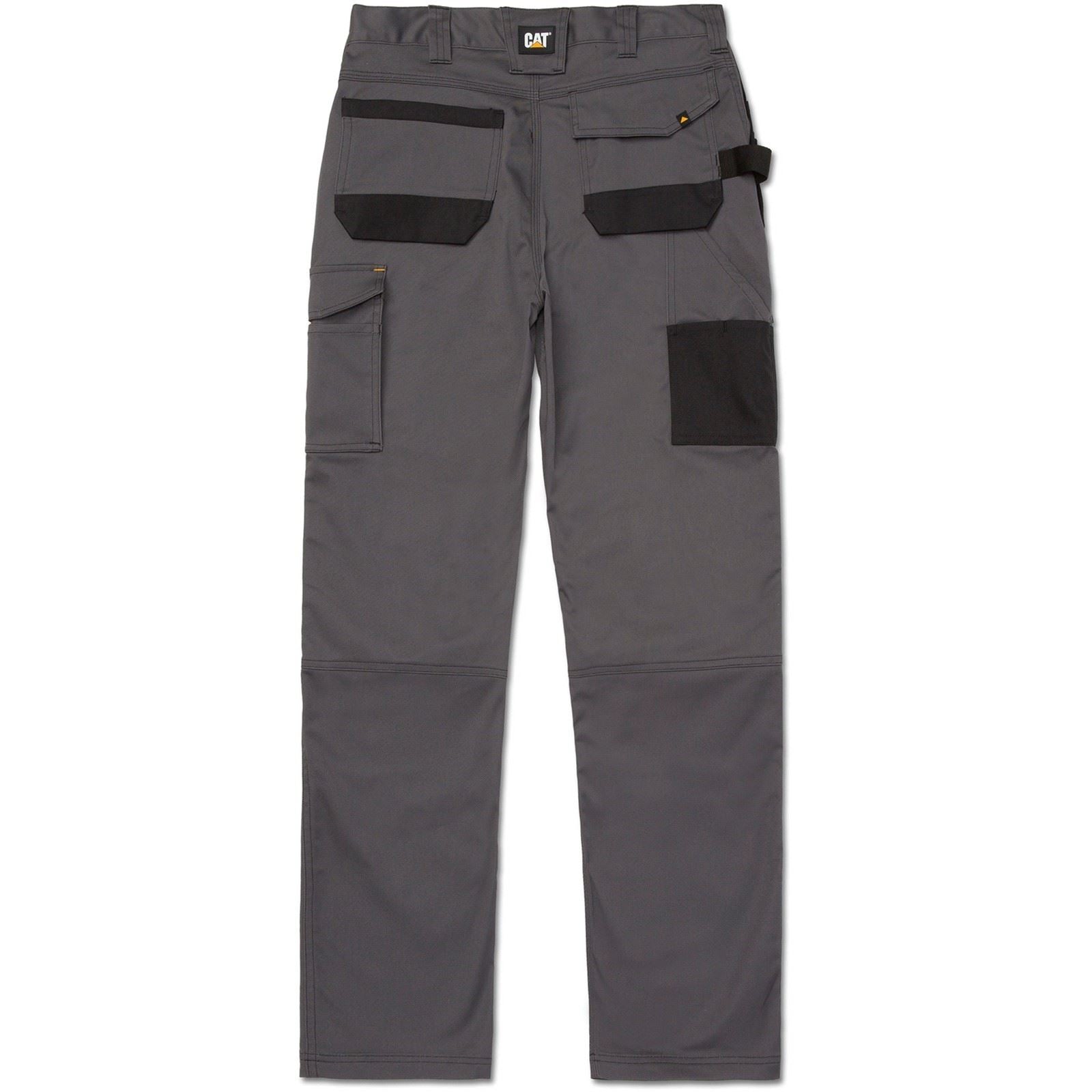 Caterpillar Essential Knee Pocket Stretch Holster Polyester Herren Grau Outdoor Hosen