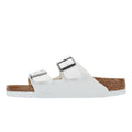 Birkenstock Arizona Birko Flor Weiße Sandalen