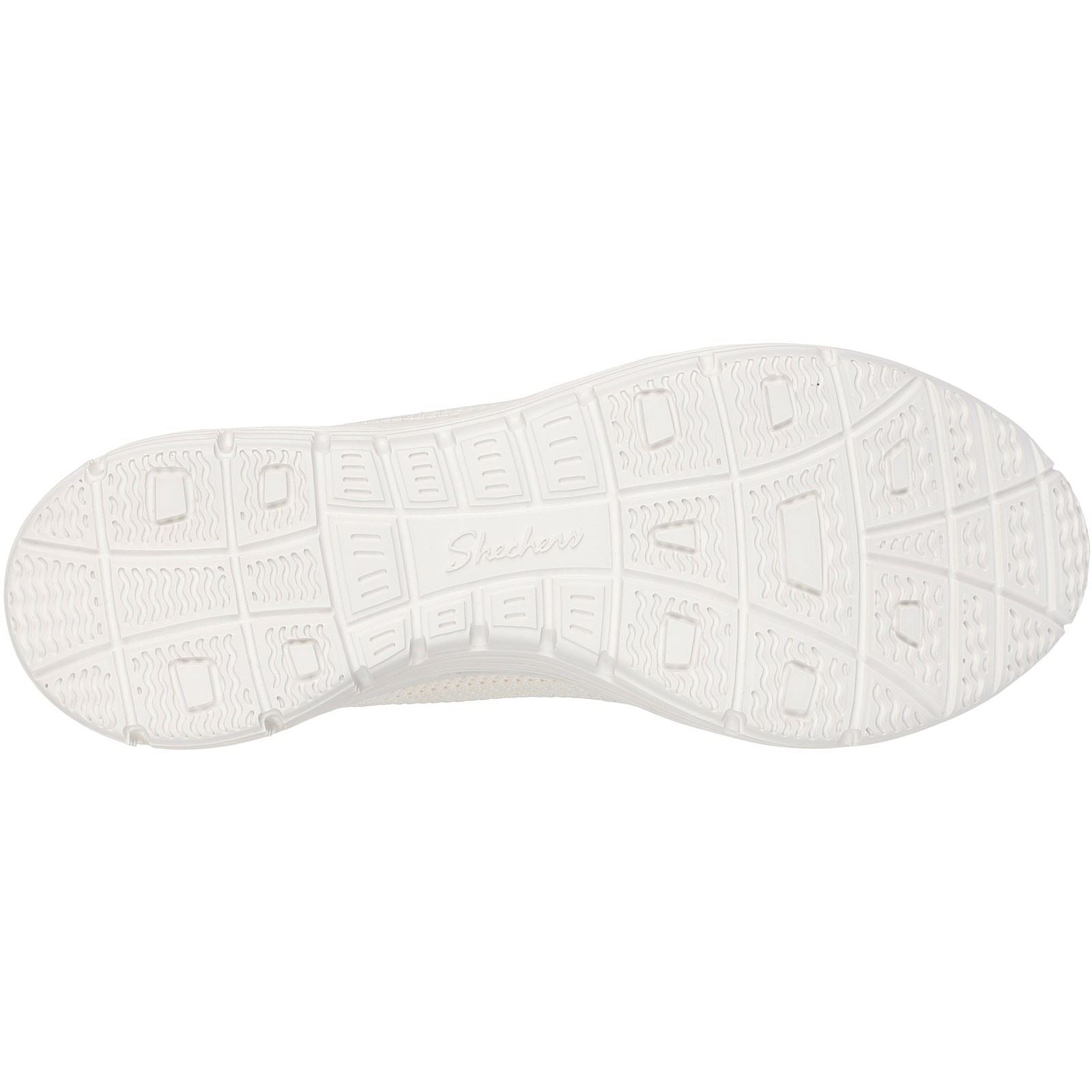 Skechers Seager Believe It Damen Sneaker In Off Weiß Aus Textil