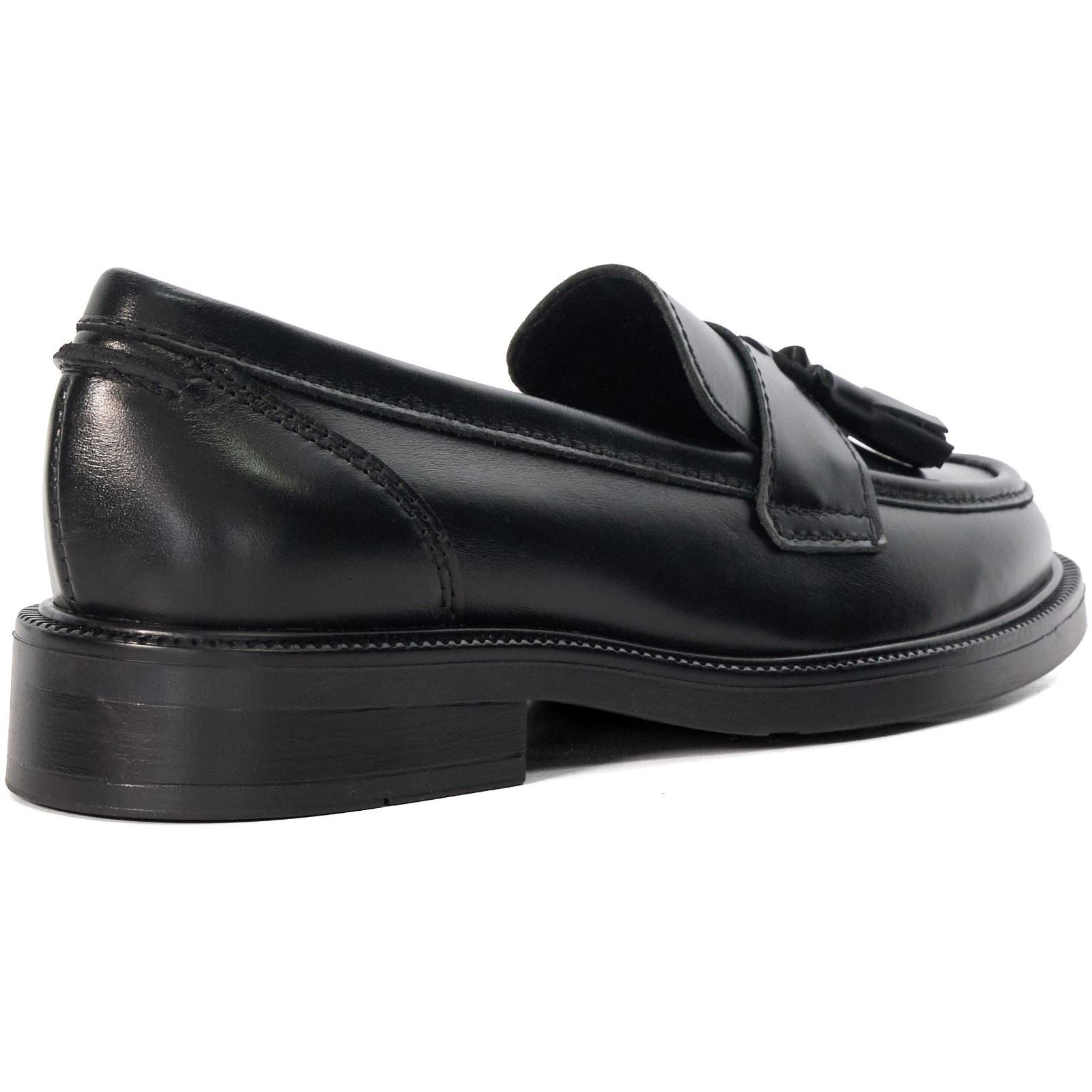Dune Garda Damen Schwarze Farbe Lederloafer