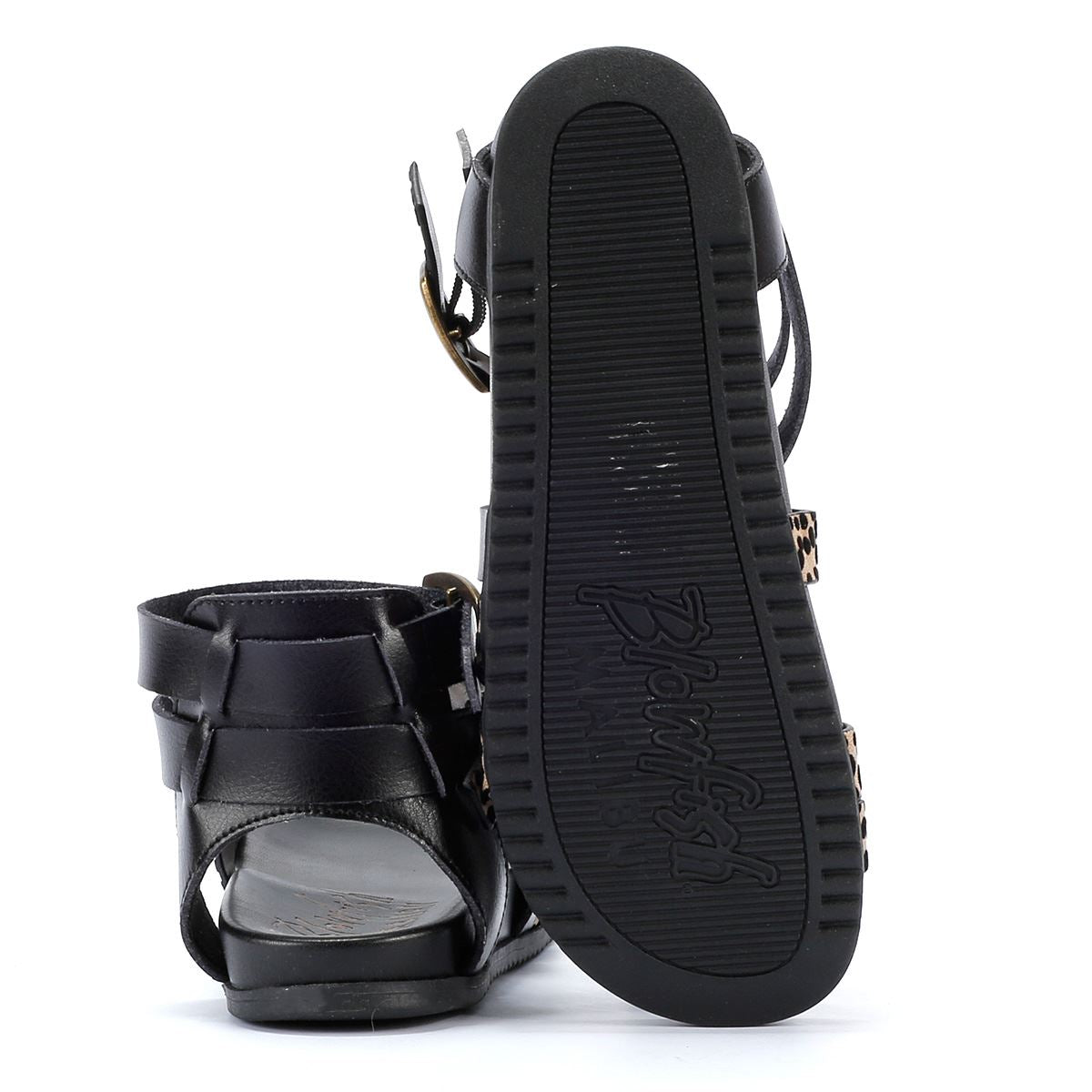 Blowfish Malibu Candie Damen-Leoparden-Sandalen