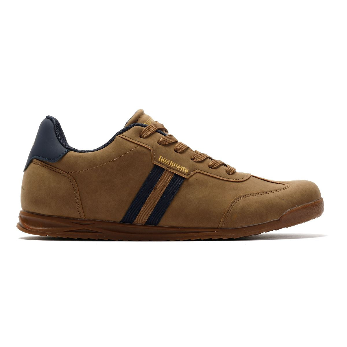 Lambretta Tackle Herren Braune Sneakers