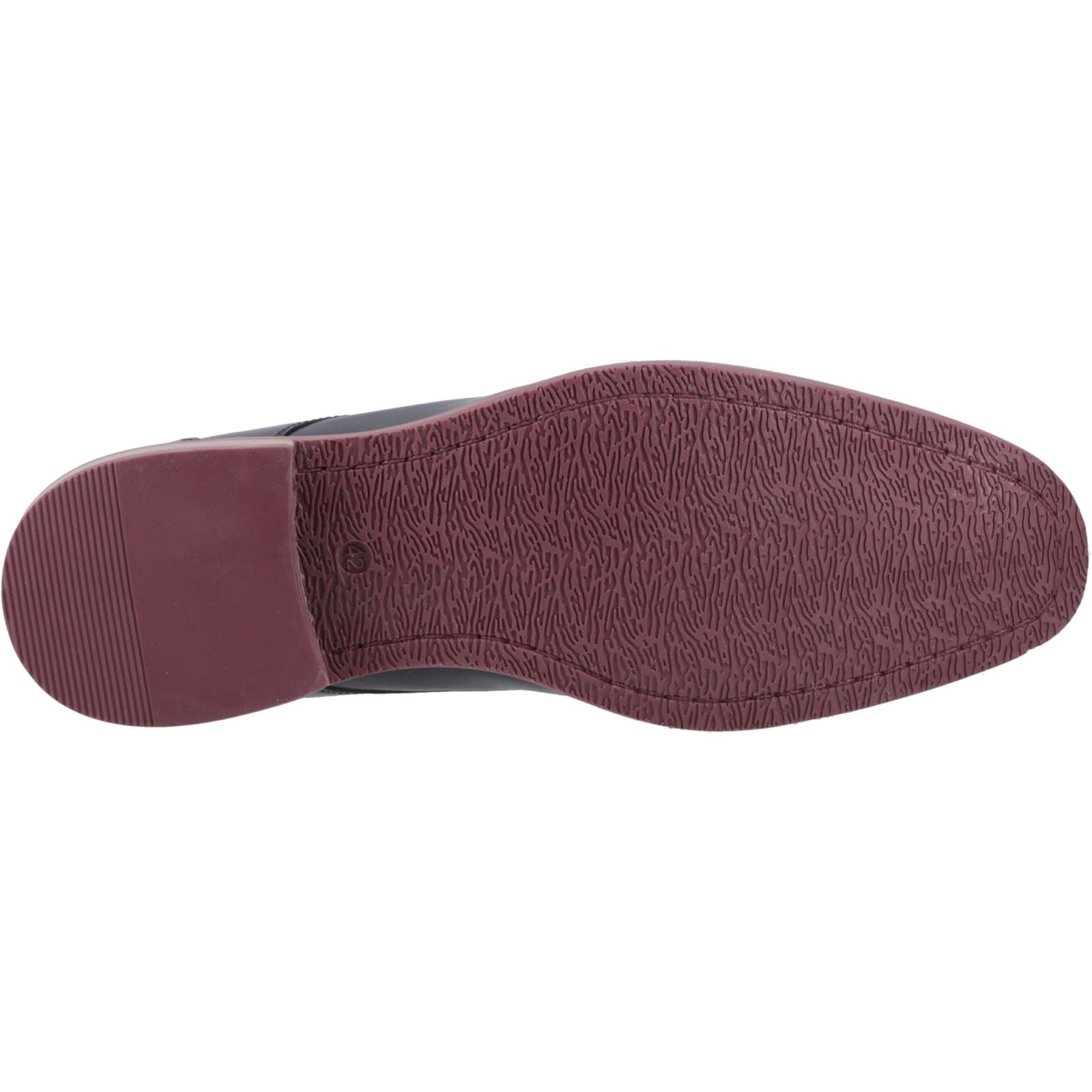 Hush Puppies Mike Herrenschuhe Aus Schwarzem Leder Mit Schnürung