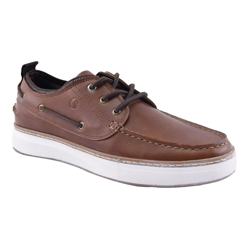 Sperry Moc Neo Herren Bootsschuhe Aus Braunem Polyurethan