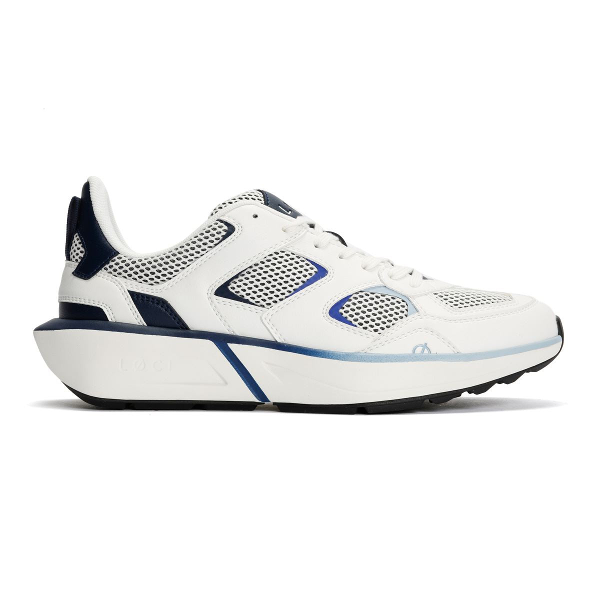 LØCI VØLT Plastik Weiße Turnschuhe