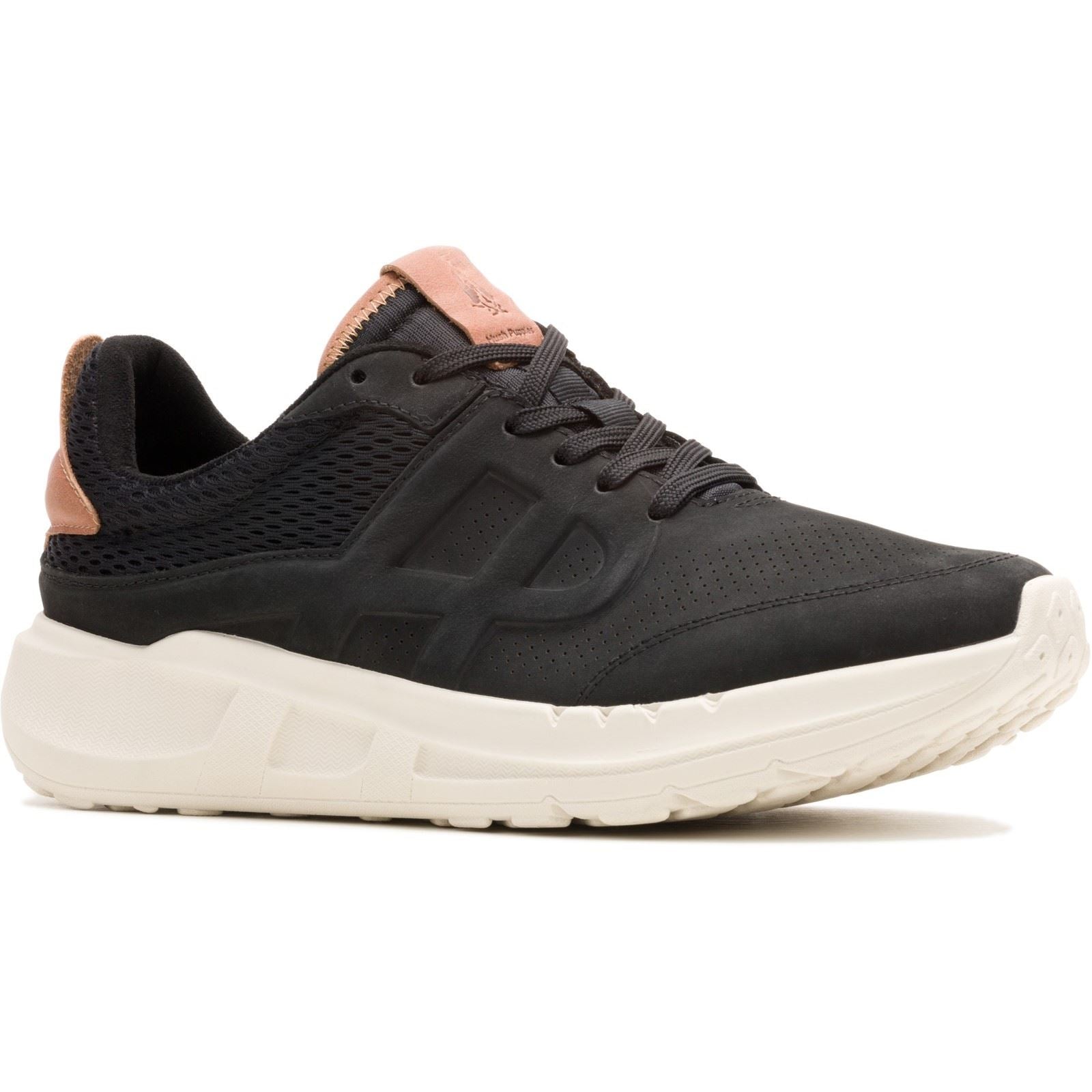Hush Puppies Seventy8 Herren Sneaker Aus Schwarzem Wildleder
