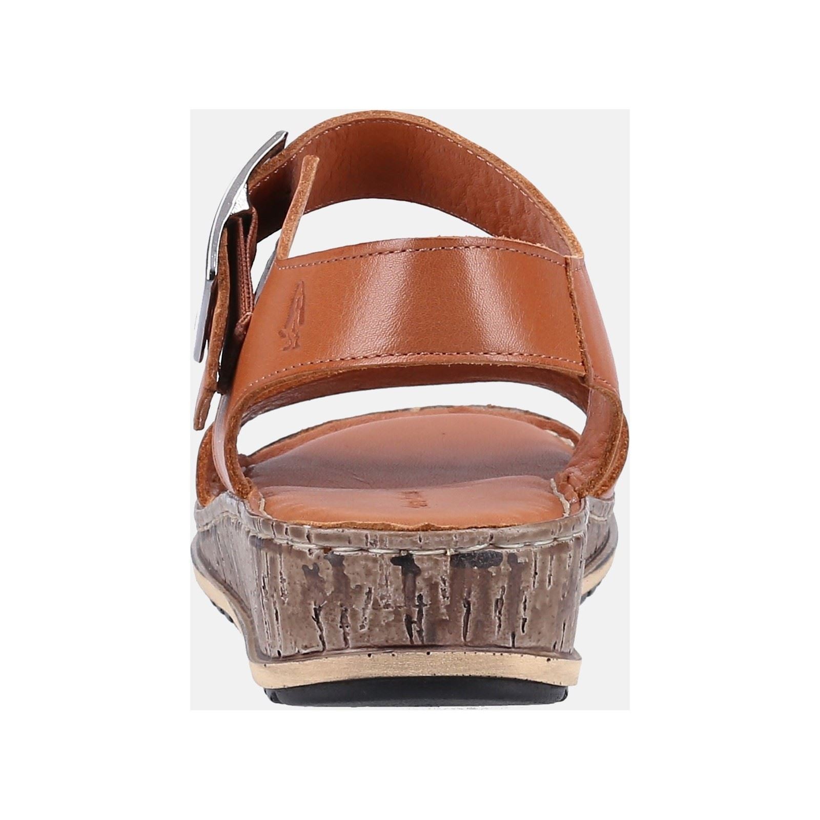 Hush Puppies Ellie Damen Sandalen Aus Leder In Tan
