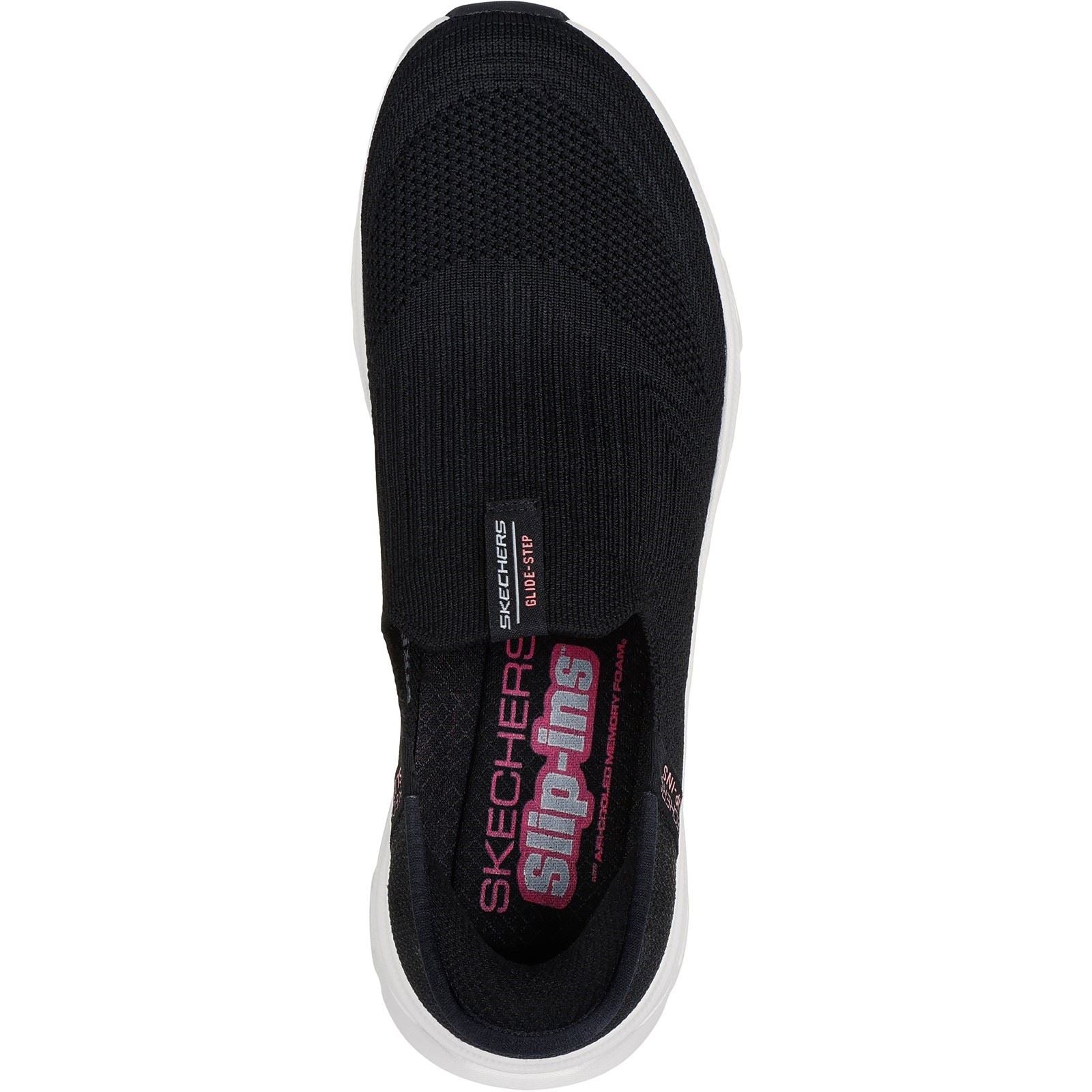 Skechers Glide-Step Pro Everyday Synthetik Damen Sneaker In Schwarz