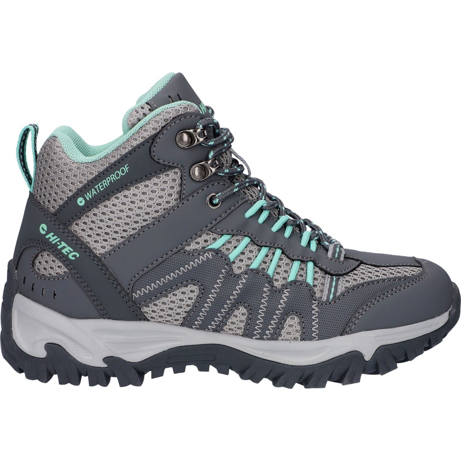 Hi-Tec Jaguar Mid Damen Wanderschuhe Aus Polyester In Anthrazit/Grafit/Cool Grey