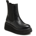 Rocket Dog Heyday Damen Stiefeletten aus schwarzem Polyurethan