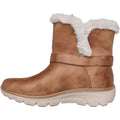 Skechers Easy Going Dreamers Move Textil Damen Kastanienbraune Winter Stiefeletten