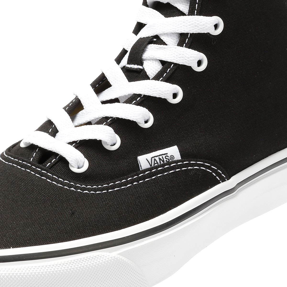 Vans Authentic Hi 2.0 Canvas Schwarze Turnschuhe
