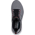 Skechers Relaxed Fit Edgeride Contention Herren Sneaker Aus Polyester In Anthrazit/Schwarz