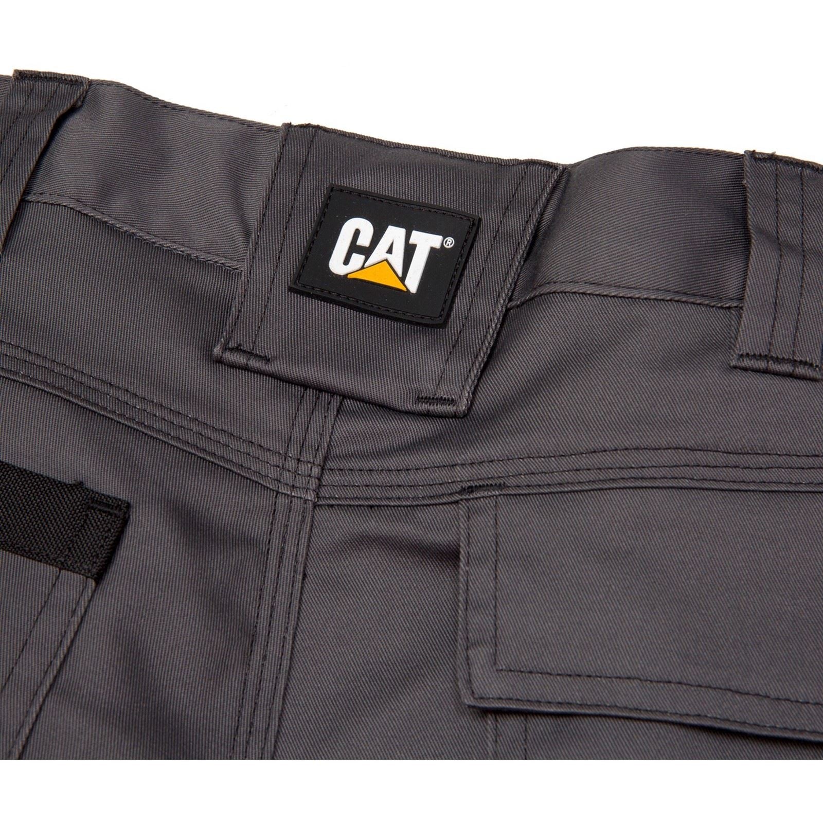 Caterpillar Essential Knee Pocket Stretch Holster Polyester Herren Grau Outdoor Hosen