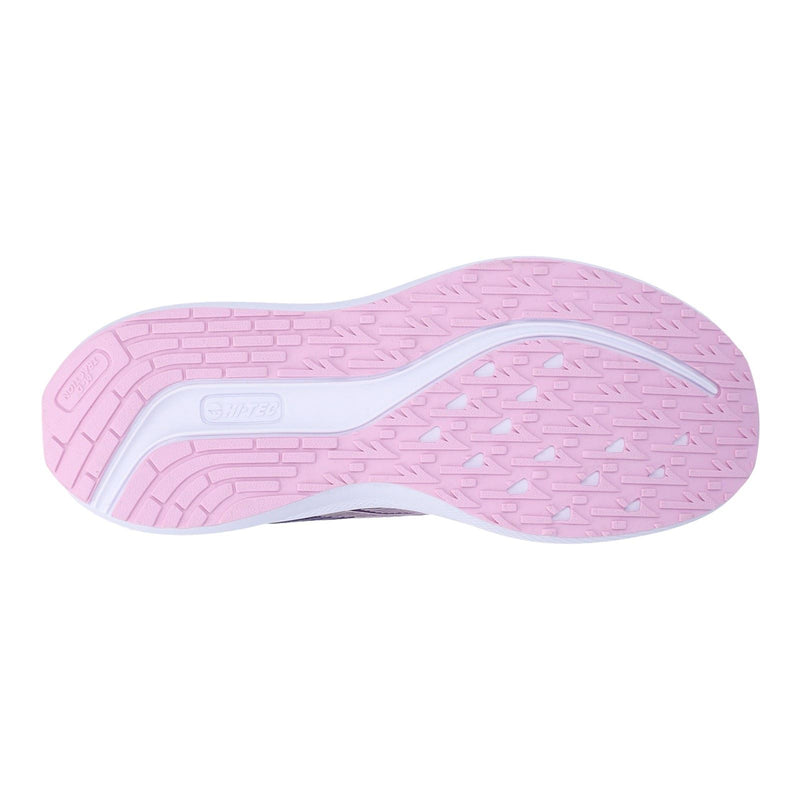 Hi-Tec Santorini Polyester Damensneaker In Mystical/Thistle/Burnt Coral