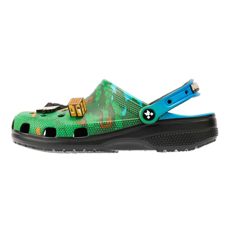 Crocs Minecraft Classic Grüne Sandalen