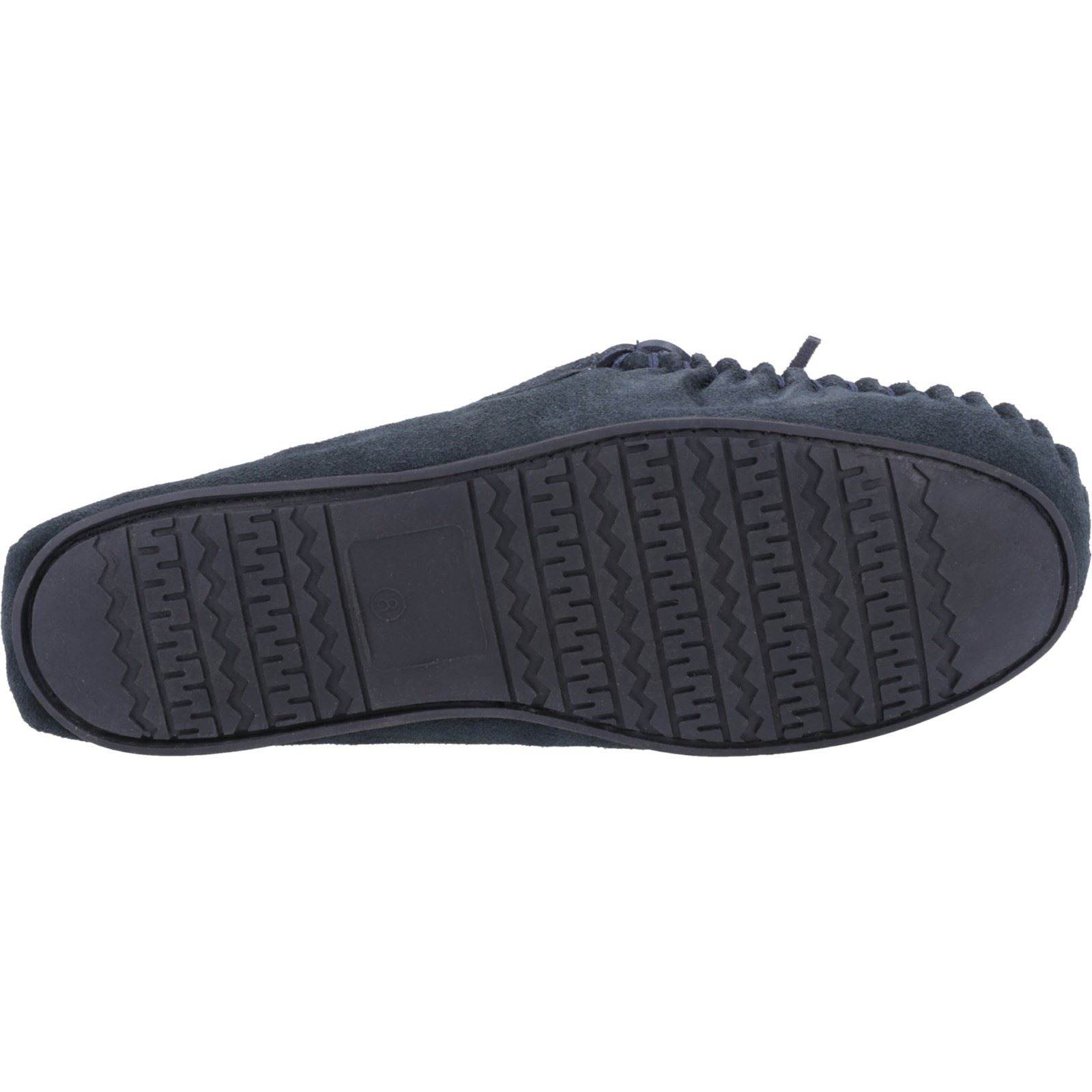 Hush Puppies Clyde Wildleder Herren Hausschuhe In Marineblau